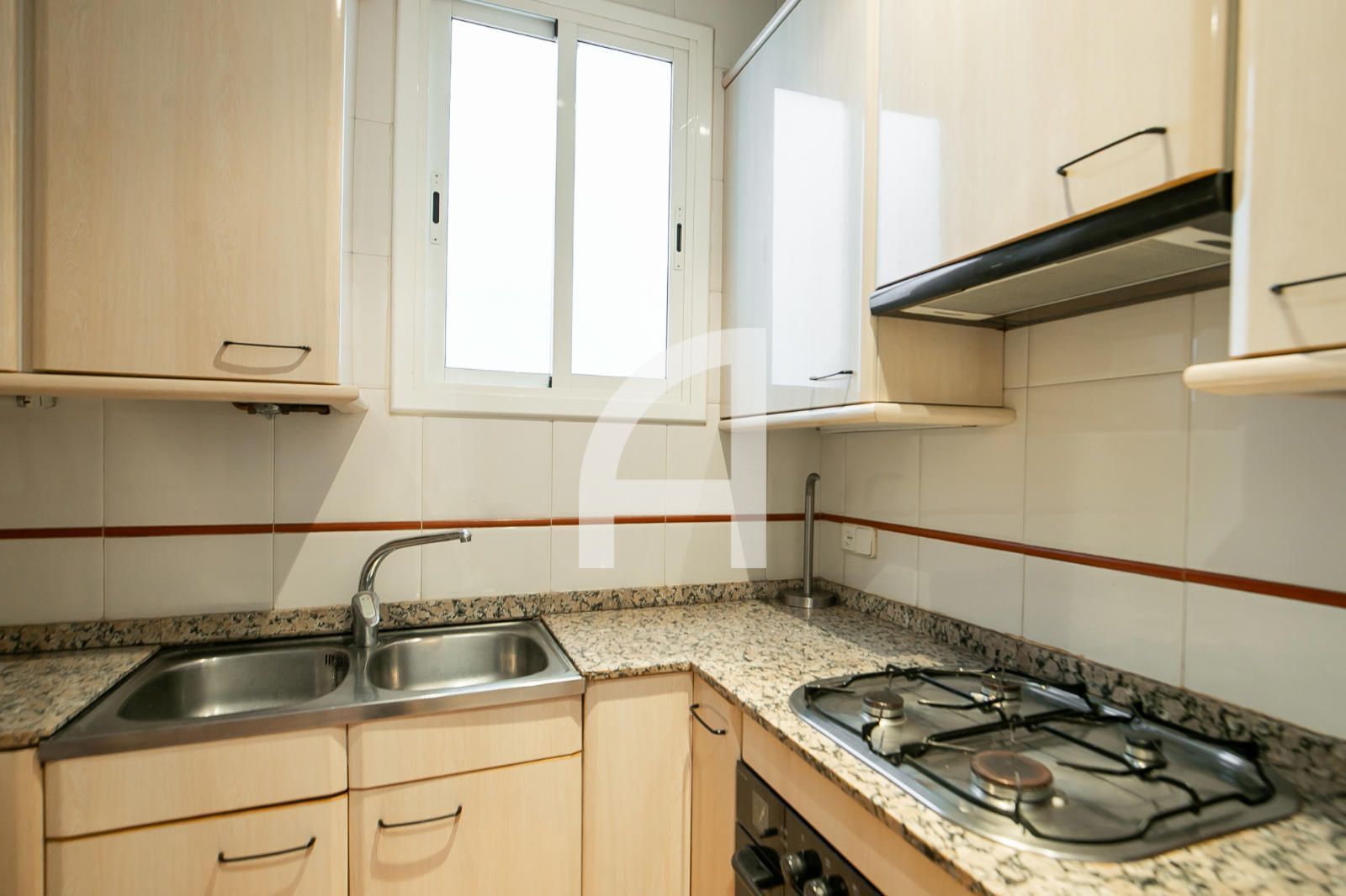Kitchen of Flat for sale in  Barcelona Capital  with Air Conditioner, Heating and Parquet flooring