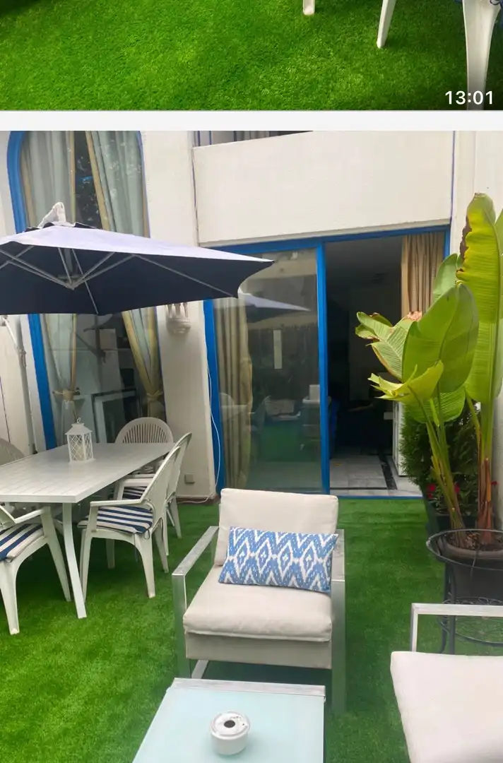 Terrassa de Dúplex de lloguer en Marbella amb Aire condicionat, Calefacció i Moblat
