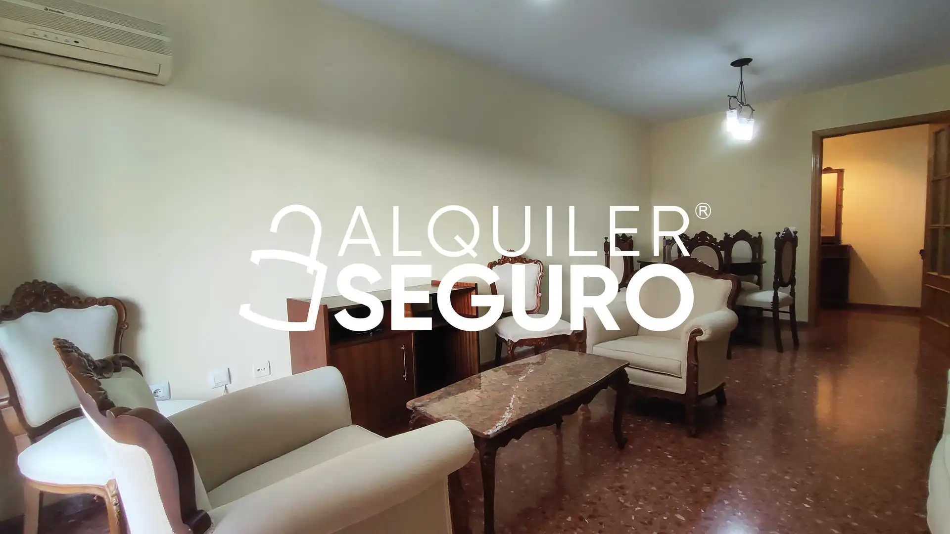 Living room of Flat for rent in Sagunto / Sagunt  with Air Conditioner and Furnished