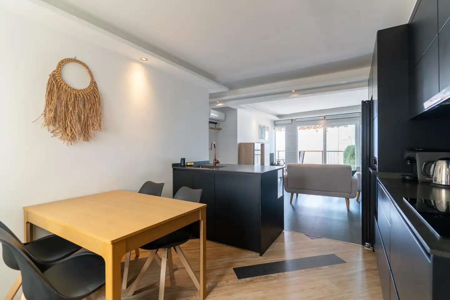 Wohnzimmer von Wohnung zum Verkauf in Santa Pola mit Klimaanlage und Terrasse
