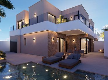 Chalet con piscina en venta en San Pedro del Pinatar