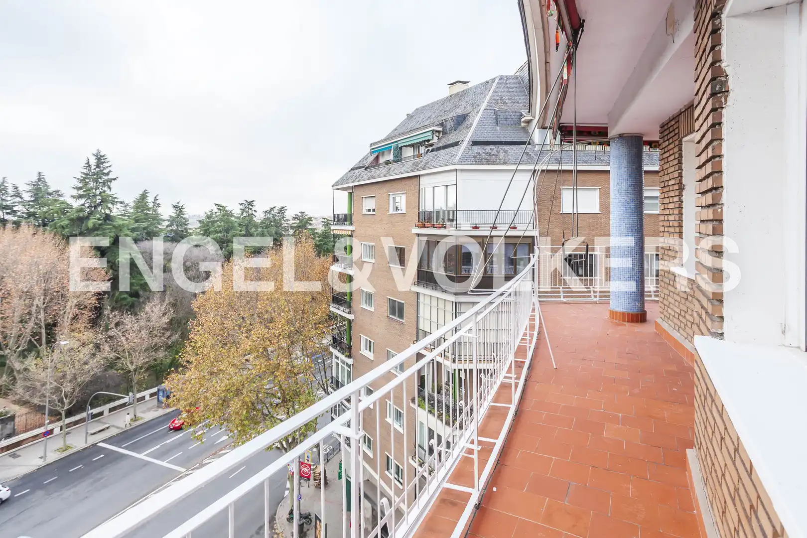 Balcony of Flat for rent in Madrid  with Heating, Terrace and Balcony