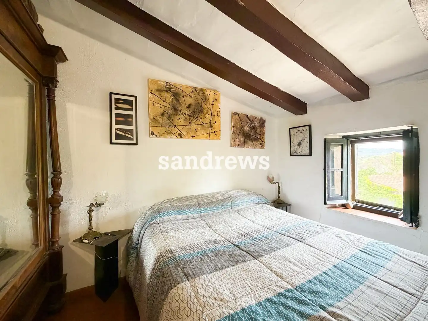 Habitación de Finca rústica en venta en Rabós con Aire acondicionado, Calefacción y Piscina