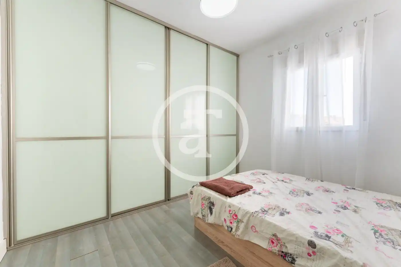 Bedroom of Flat for rent in Madrid  with Air Conditioner, Heating and Furnished