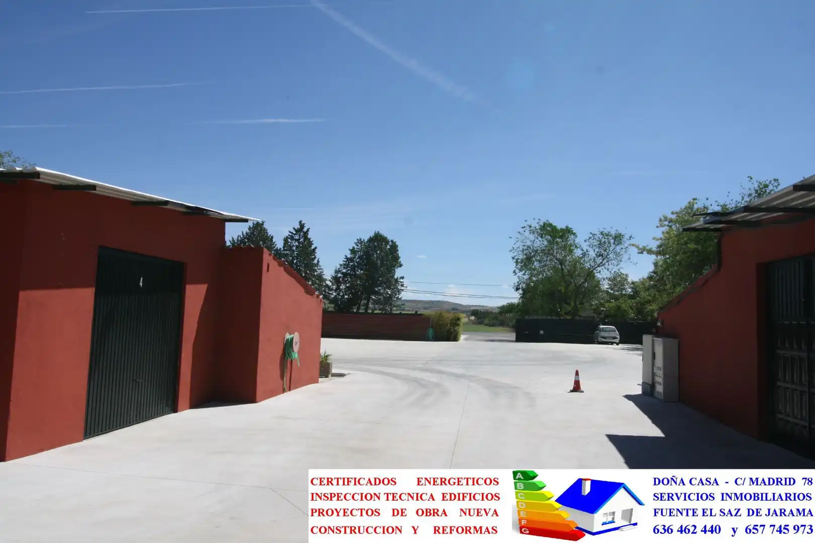 Vista exterior de Trastero de alquiler en Fuente El Saz de Jarama con Alarma