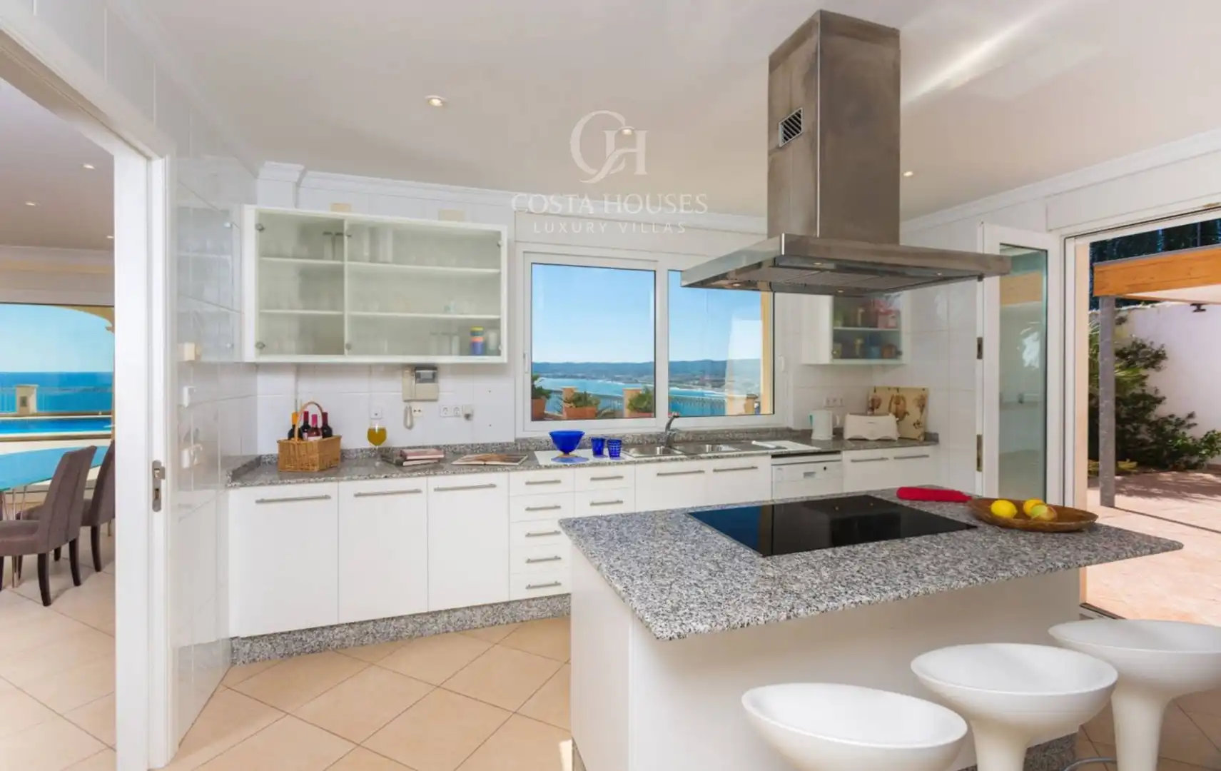 Kitchen of Houses for sale in Jávea / Xàbia  with Air Conditioner, Private garden and Terrace