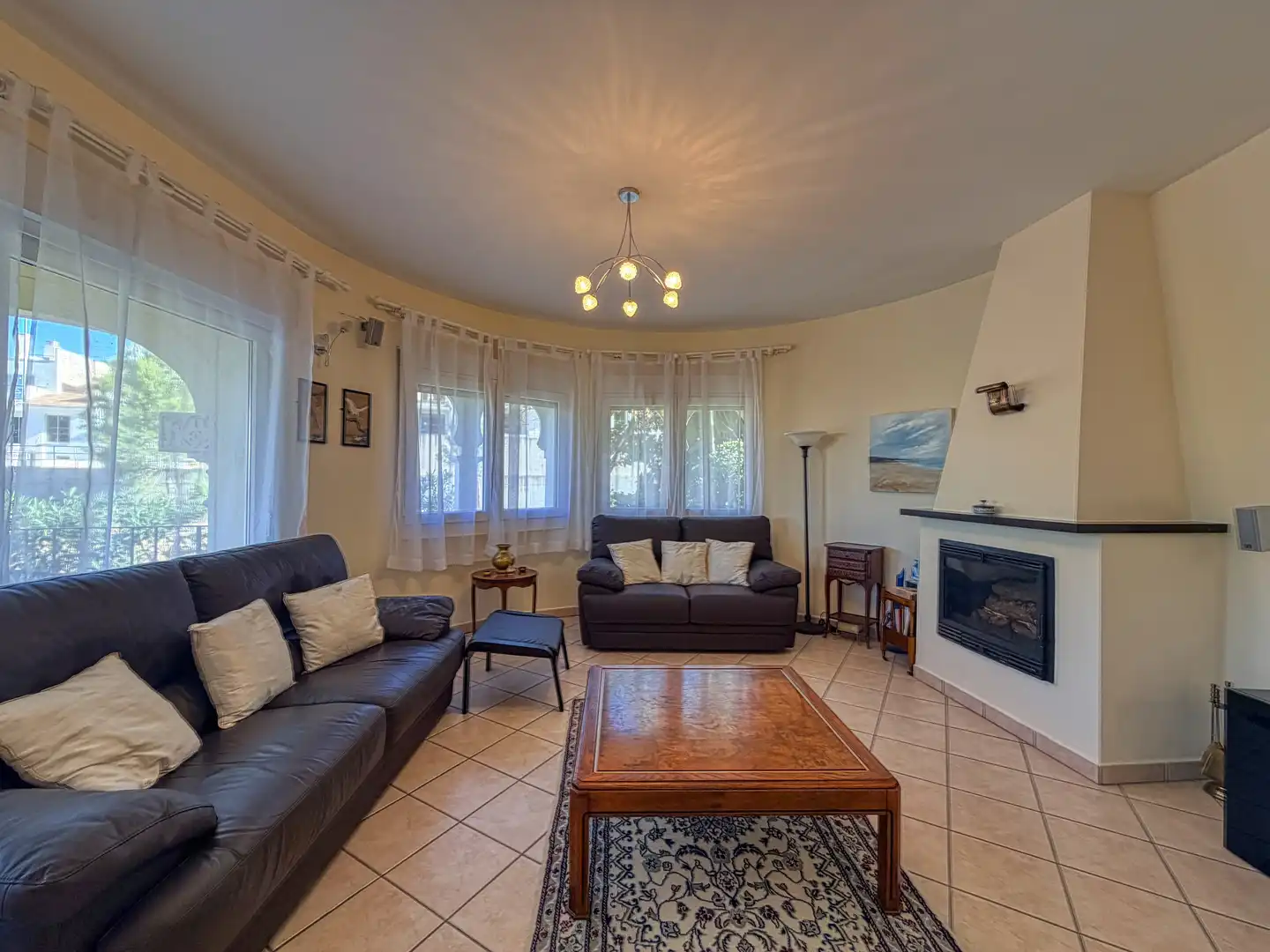 Living room of Houses for sale in Dénia  with Air Conditioner, Heating and Terrace