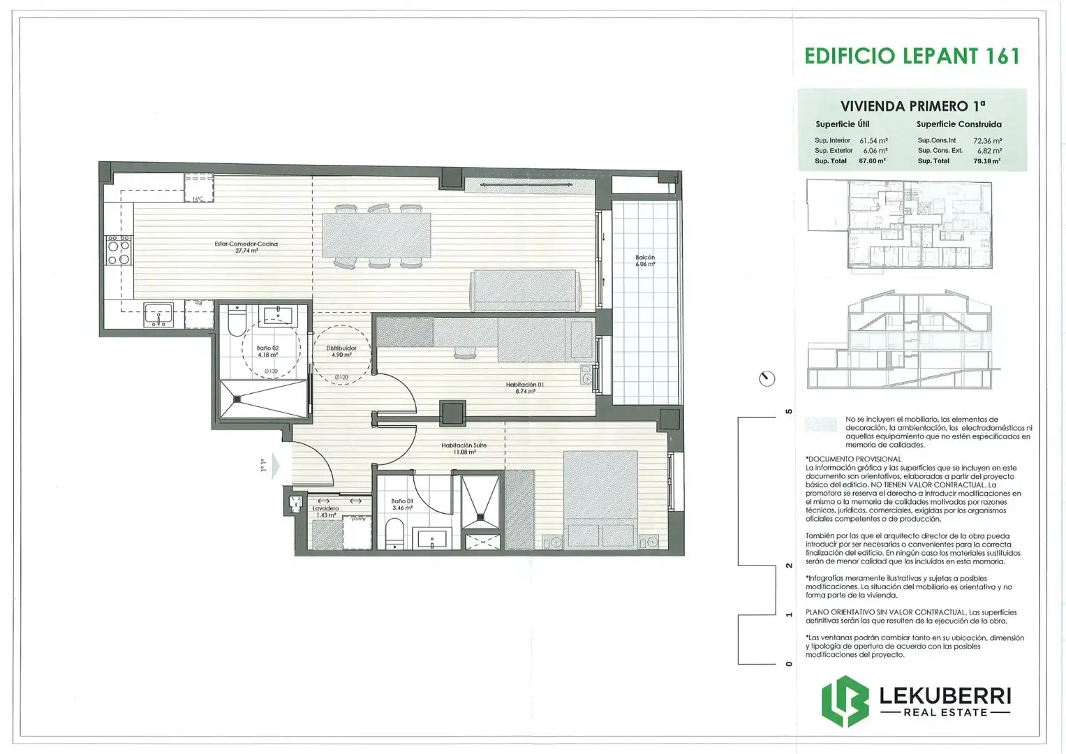 Flat with lift for sale in Carrer DE LEPANT