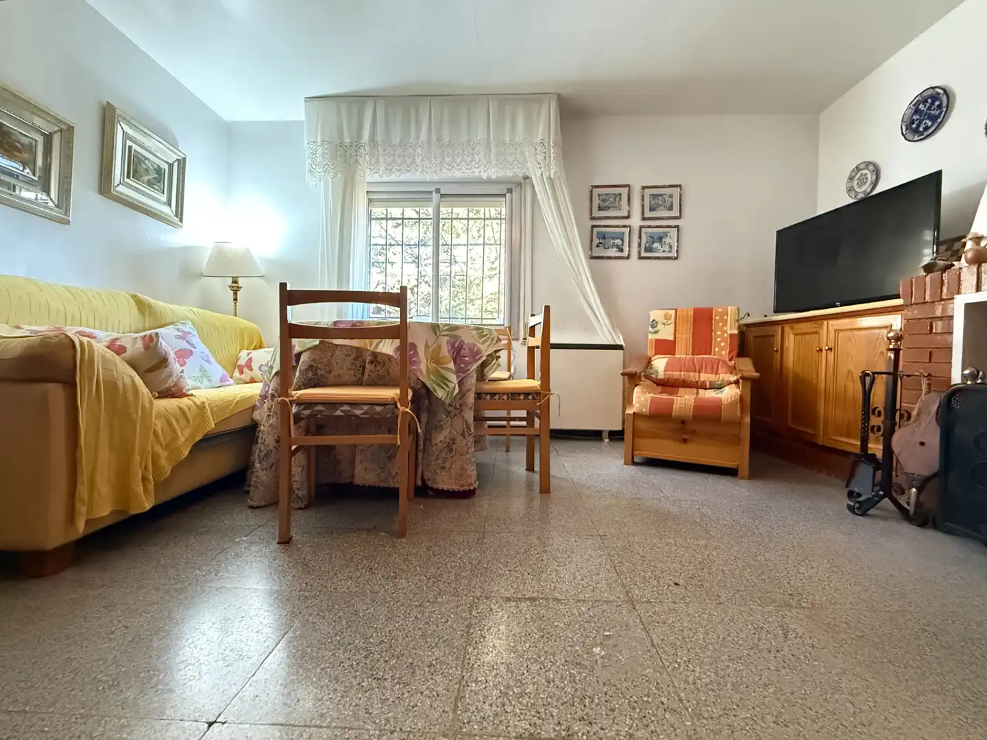 Sala de estar de Casa o chalet en venta en Estremera con Calefacción, Jardín privado y Terraza