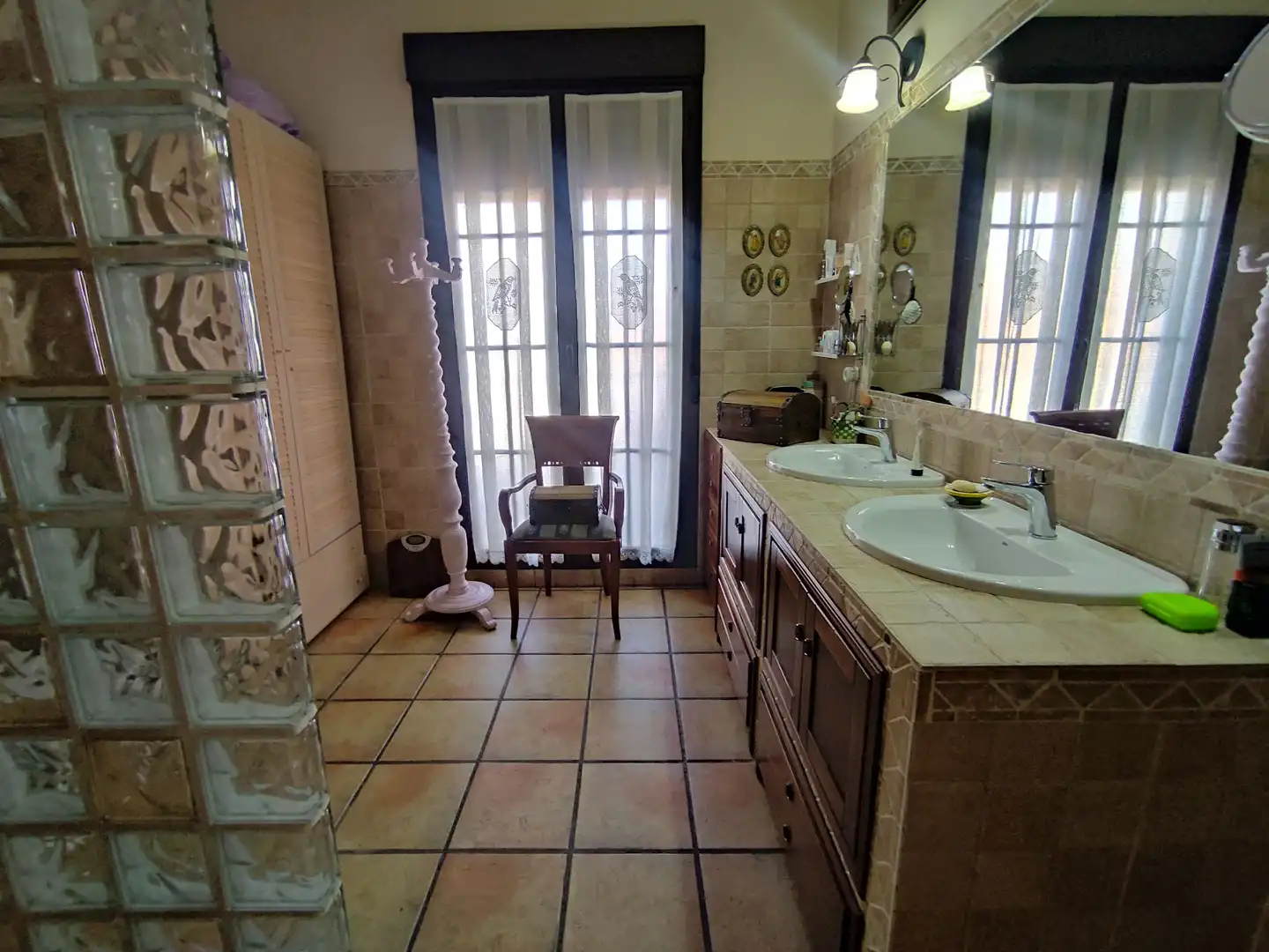 Baño de Casa o chalet en venta en Pedro Muñoz con Aire acondicionado, Calefacción y Jardín privado