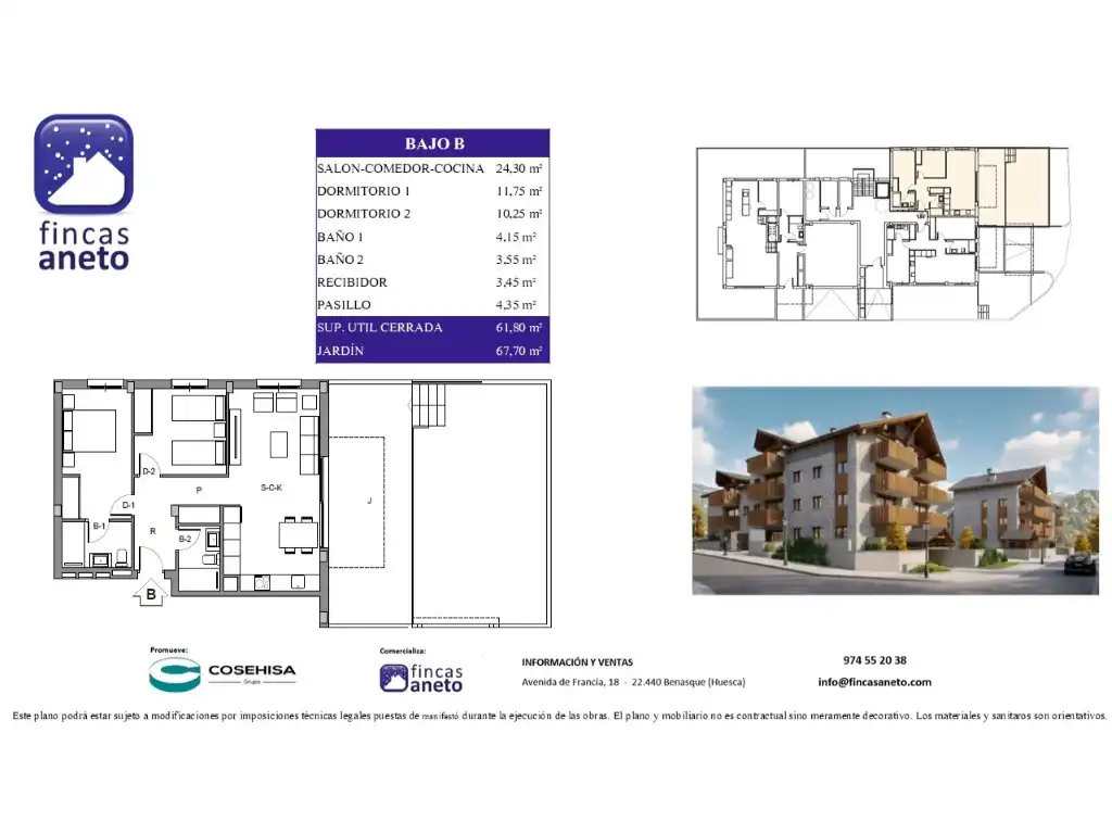 Apartment mit Aufzug zum Verkauf in Calle Remascaro, imagen 2