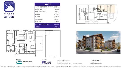 Foto 2 de Apartamento en venta en Calle Remascaro, Benasque, Huesca