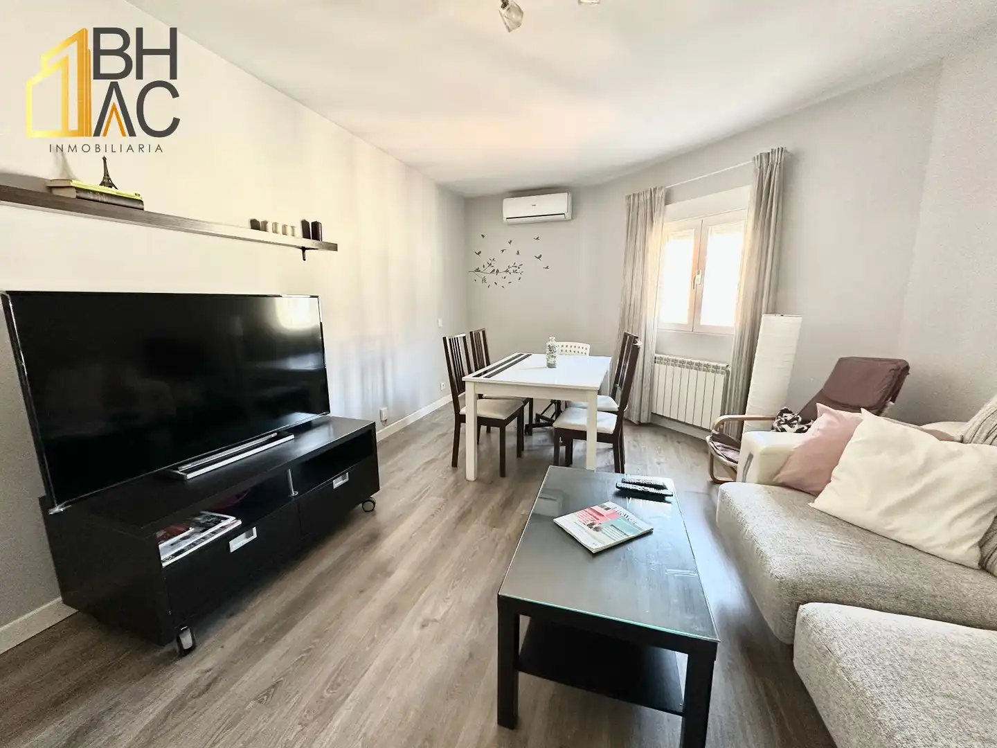 Wohnzimmer von Wohnung zum Verkauf in Getafe mit Klimaanlage, Heizung und Terrasse
