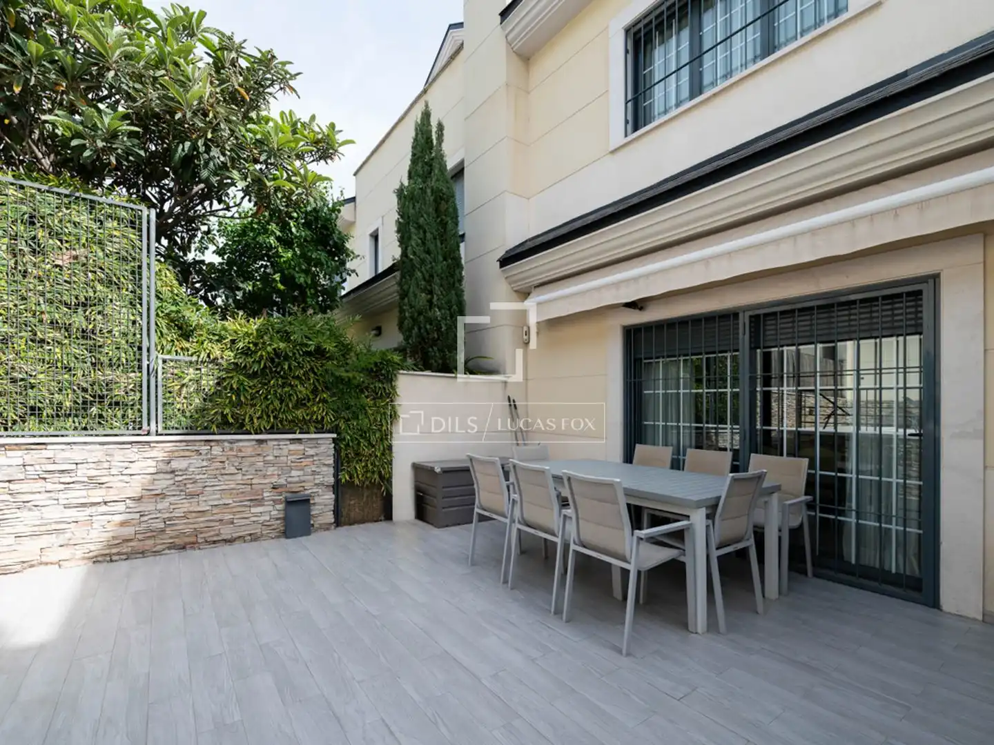 Terraza de Casa o chalet en venta en Madrid con Aire acondicionado, Calefacción y Jardín privado
