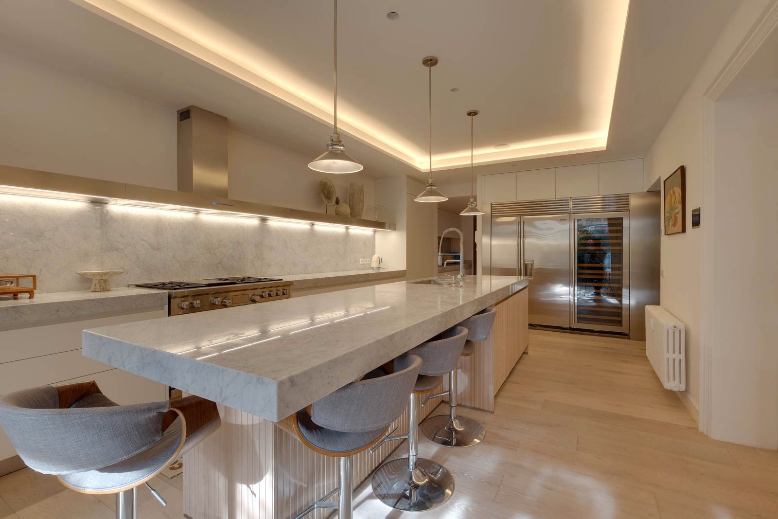 Kitchen of Flat for sale in  Barcelona Capital  with Air Conditioner, Heating and Parquet flooring