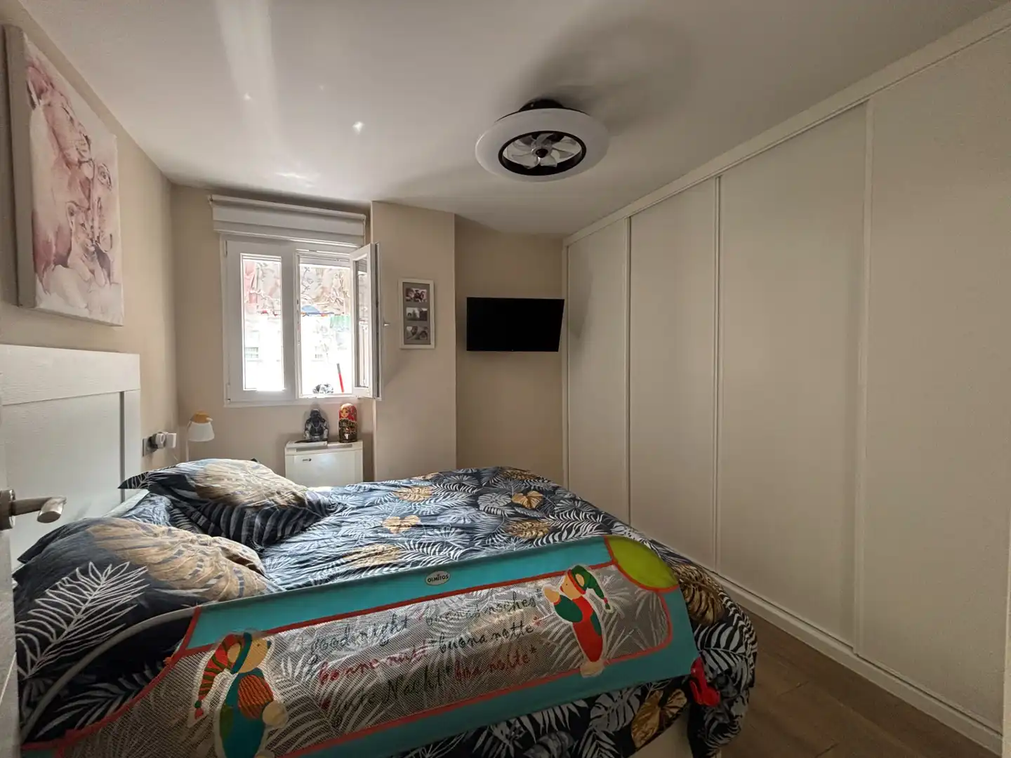 Bedroom of Flat for sale in Getafe  with Air Conditioner, Heating and Balcony