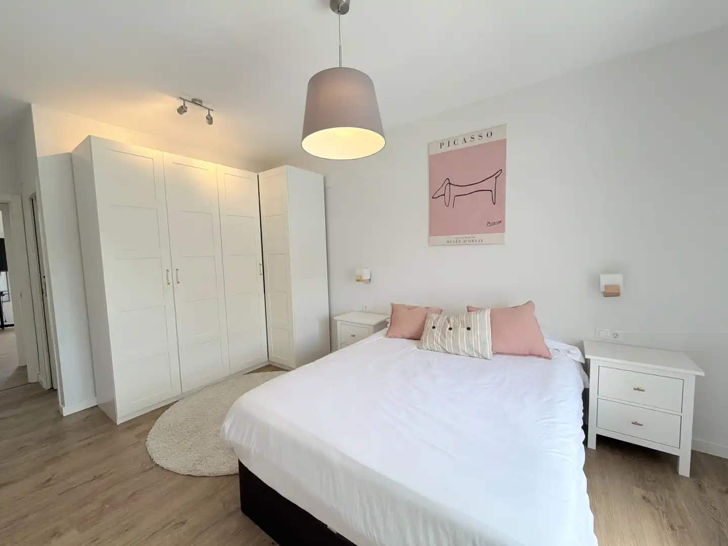 Habitación de Casa adosada en venta en Espartinas con Aire acondicionado, Jardín privado y Parquet