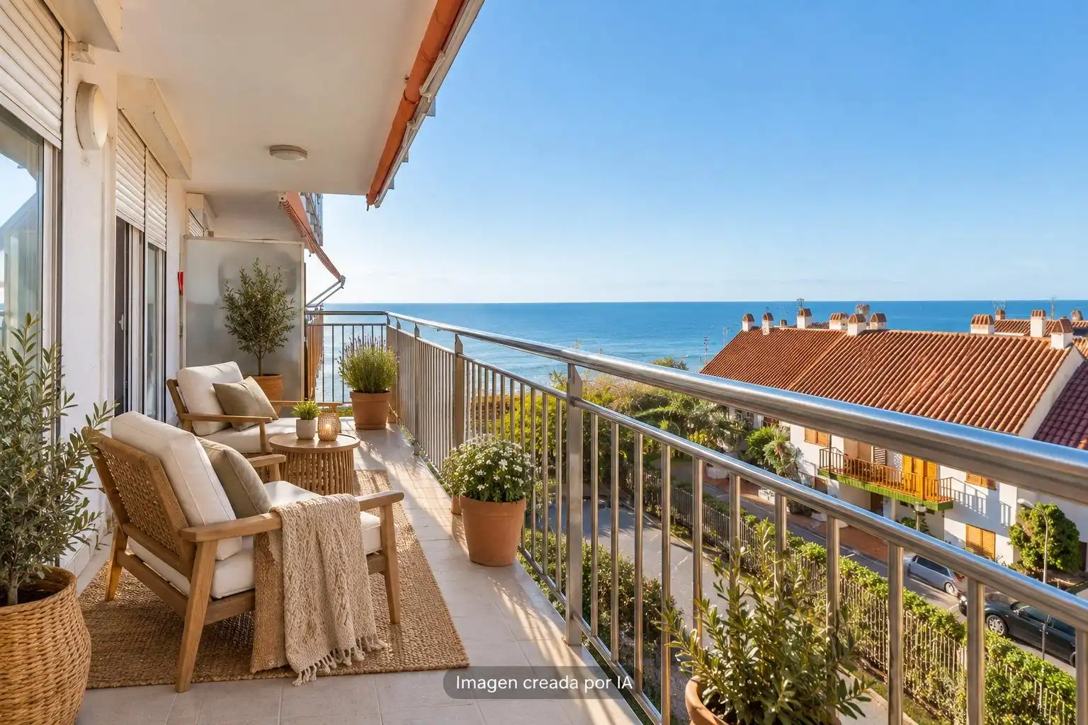 Terraza de Apartamento en venta en Cabrera de Mar, Barcelona