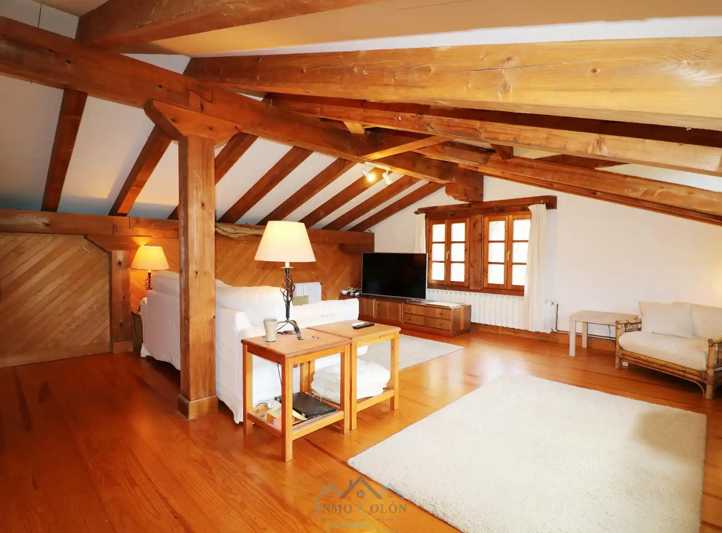 Living room of Houses for sale in Etxalar  with Heating, Terrace and Storage room