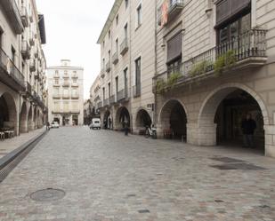 Exterior view of Attic for sale in Girona Capital  with Heating, Parquet flooring and Terrace