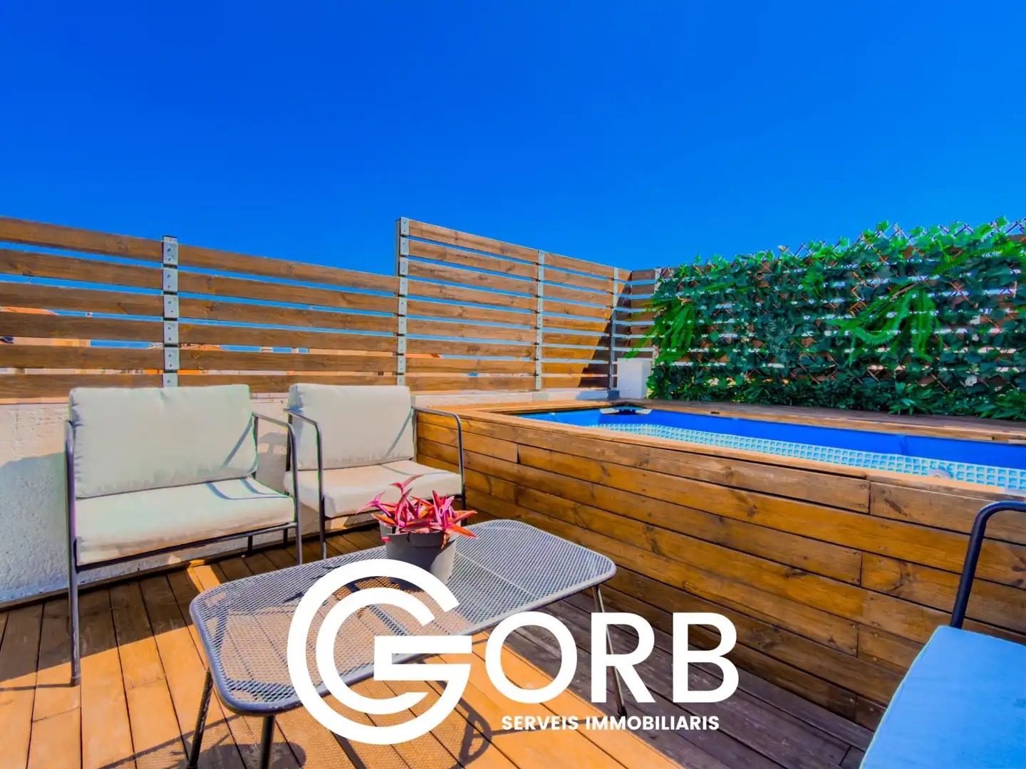 Terraza de Ático en venta en Mataró con Aire acondicionado, Calefacción y Terraza