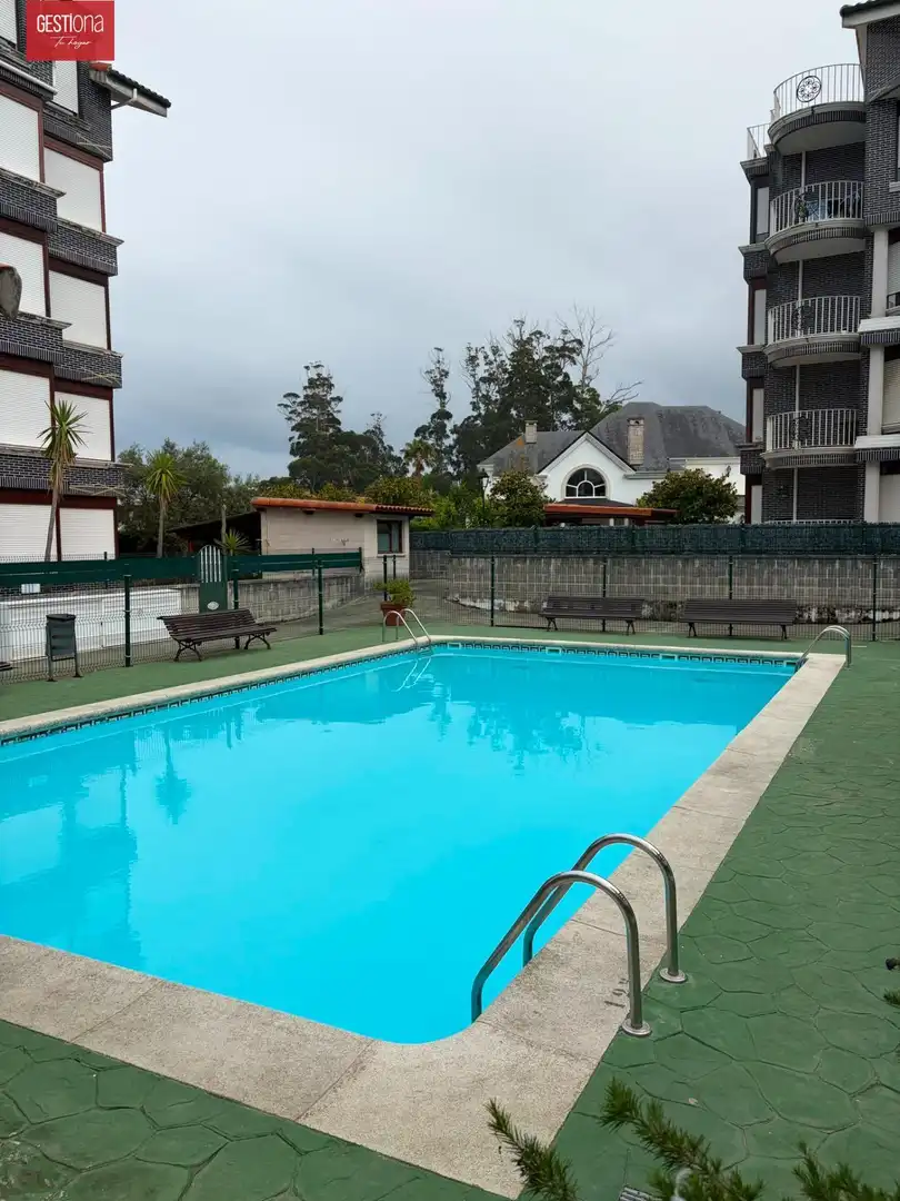 Swimming pool of Flat for sale in Noja  with Heating, Storage room and Balcony