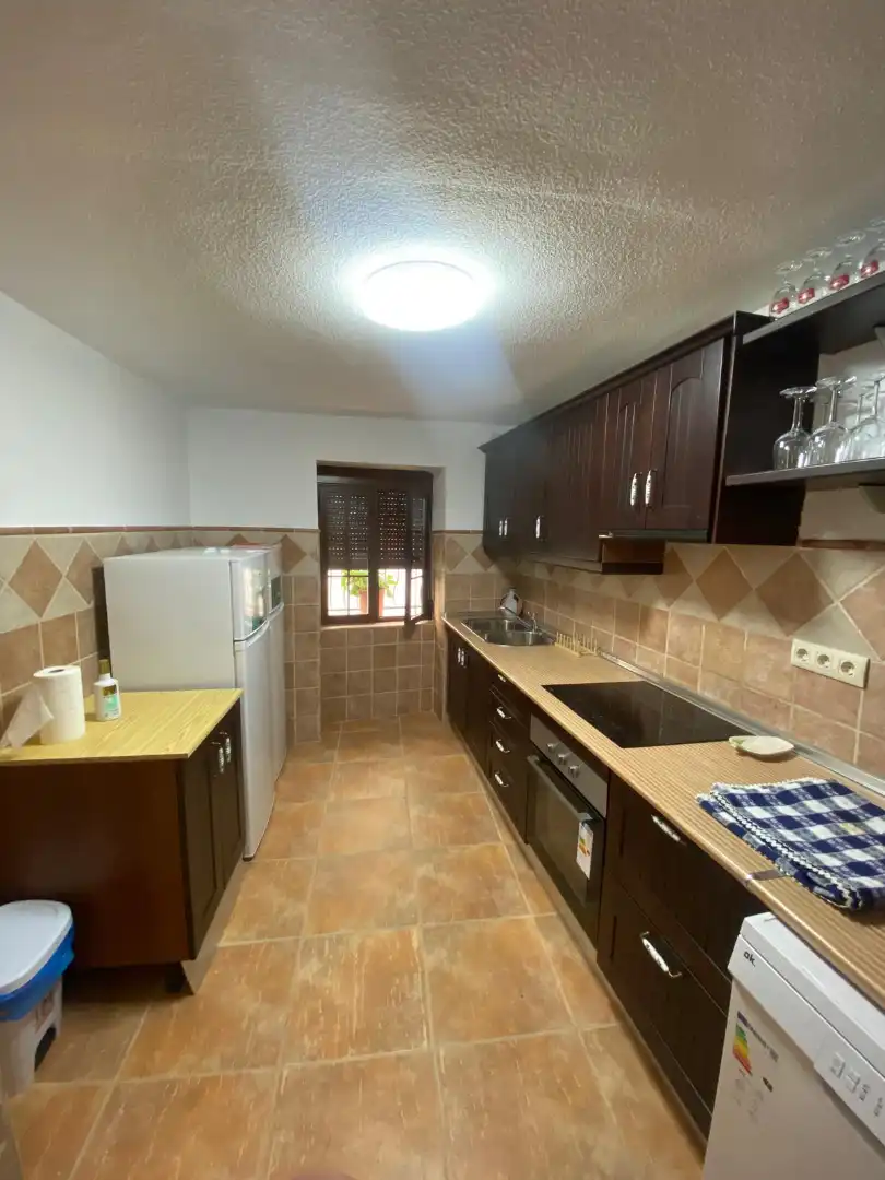 Kitchen of Houses for share in Jaén  with Air Conditioner, Private garden and Terrace