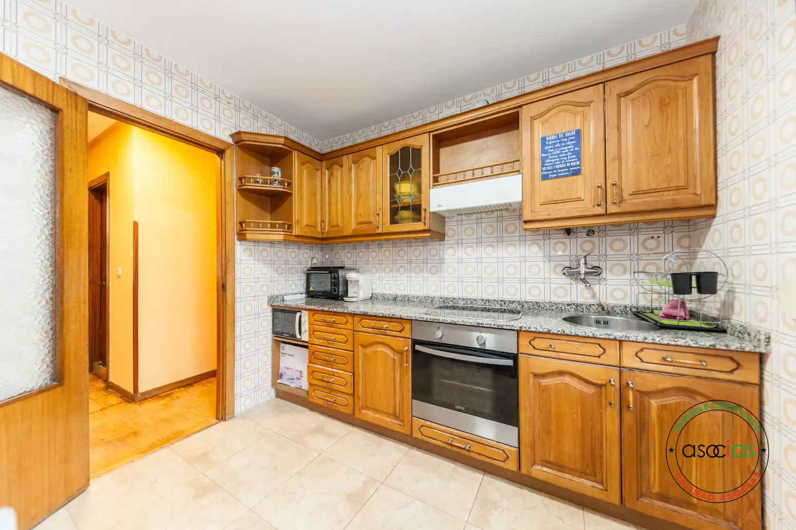 Cocina de Piso en venta en Gijón  con Parquet y Trastero