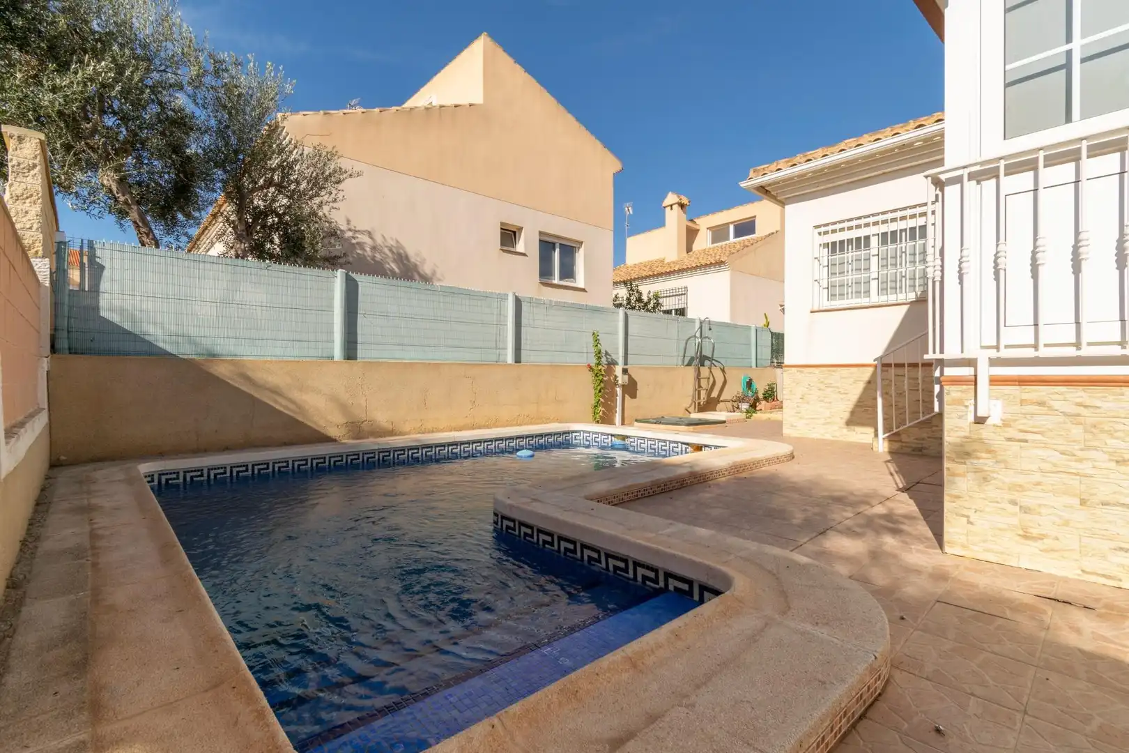 Piscina de Casa o chalet en venta en Cartagena con Aire acondicionado, Calefacción y Jardín privado