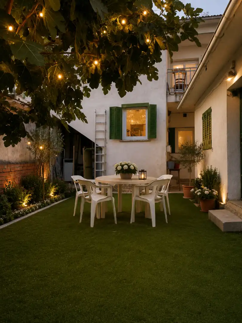 Terrasse von Einfamilien-Reihenhaus zur Miete in Guadarrama mit Heizung, Privatgarten und Terrasse