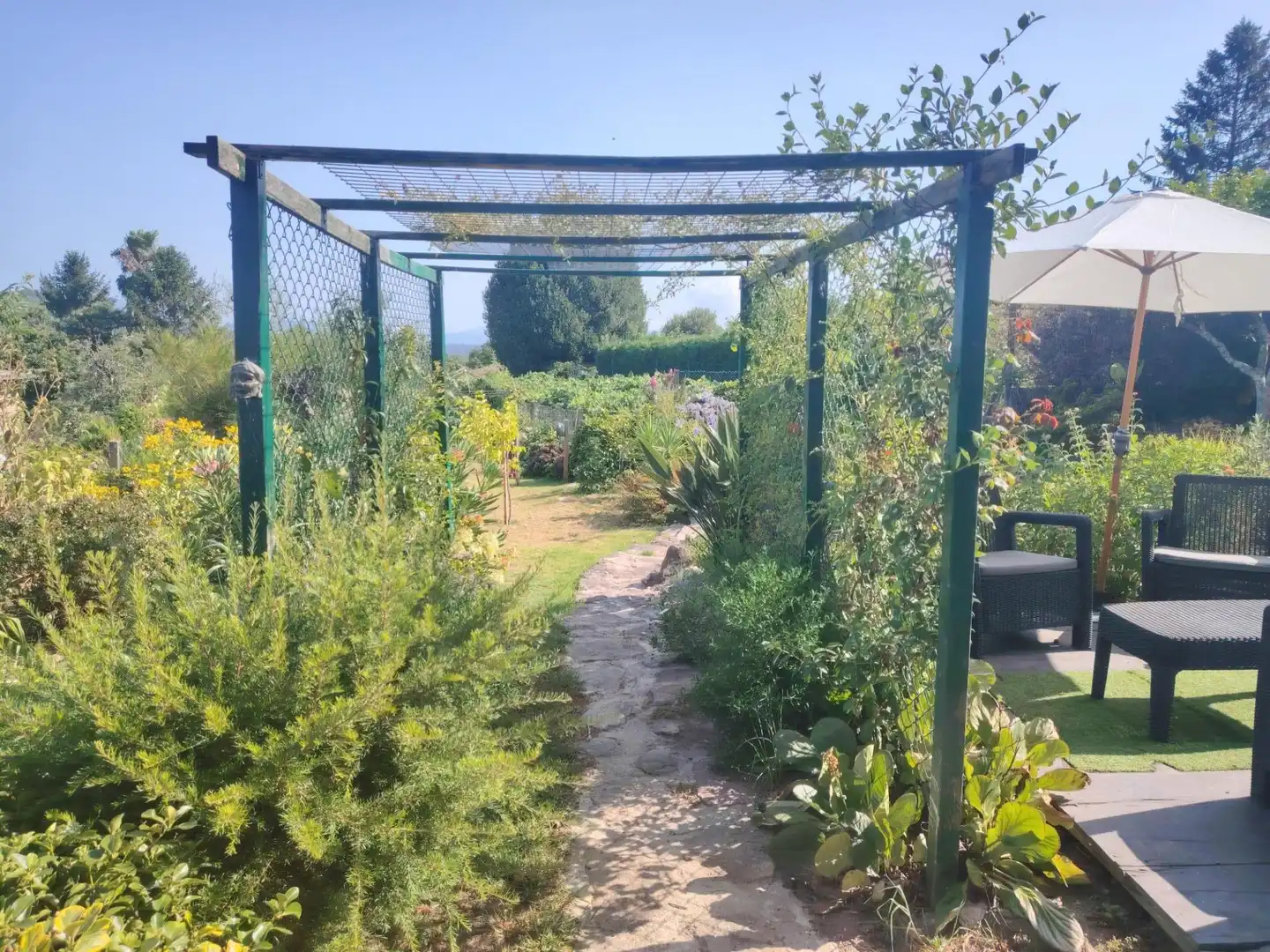 Jardí de Casa o xalet en venda en O Rosal   amb Terrassa, Piscina i Balcó