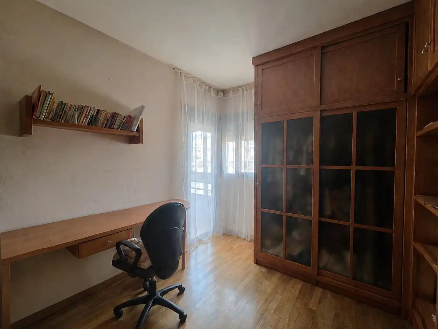 Bedroom of Flat for sale in Plasencia  with Heating and Parquet flooring