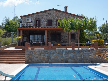 Swimming pool of Country house to rent in Granollers  with Air Conditioner, Terrace and Swimming Pool