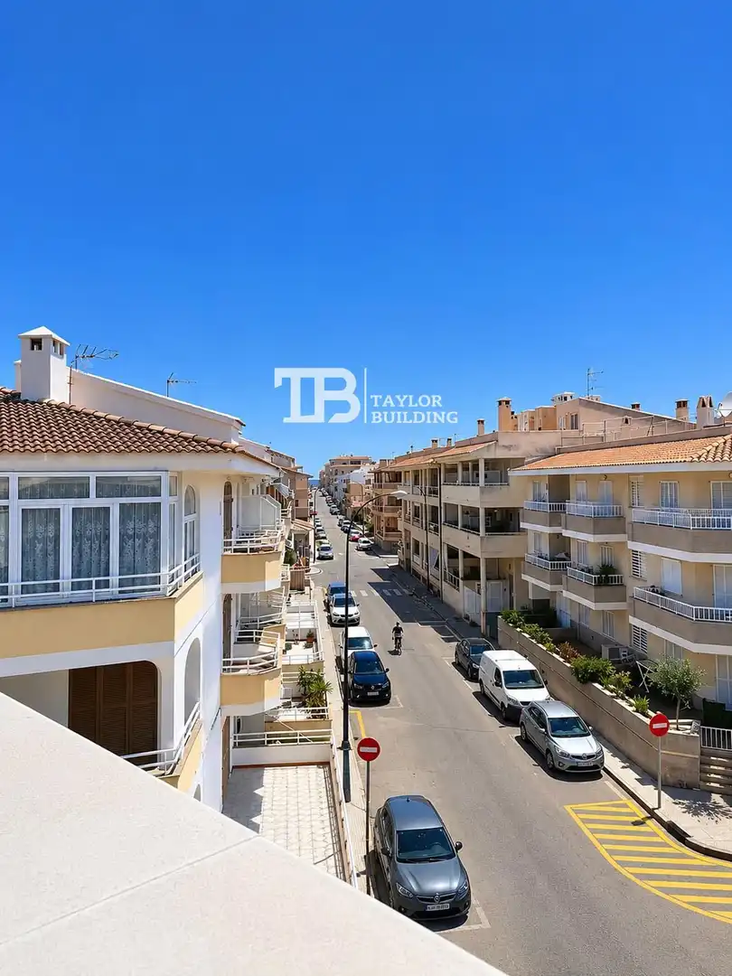 Vista exterior de Casa adosada en venta en Ses Salines con Aire acondicionado, Calefacción y Terraza