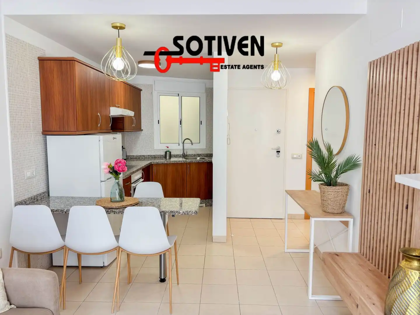 Kitchen of Apartments for rent in Santiago del Teide  with Terrace and Community pool