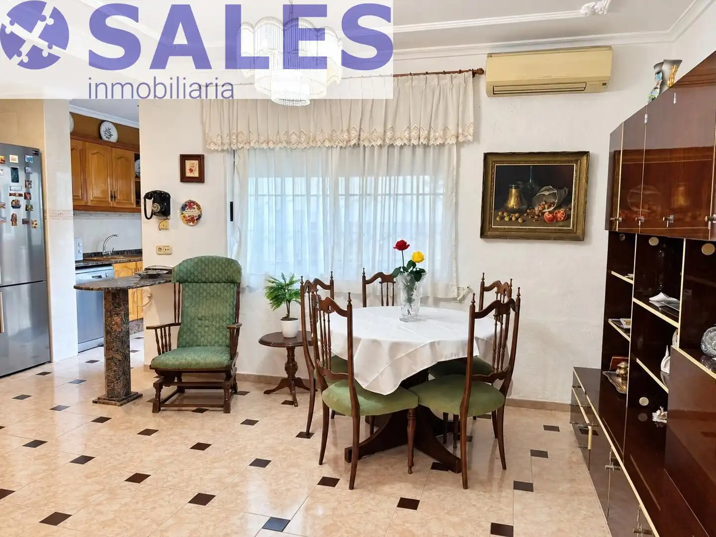 Comedor de Casa adosada en venta en Valencia con Jardín privado, Terraza y Trastero