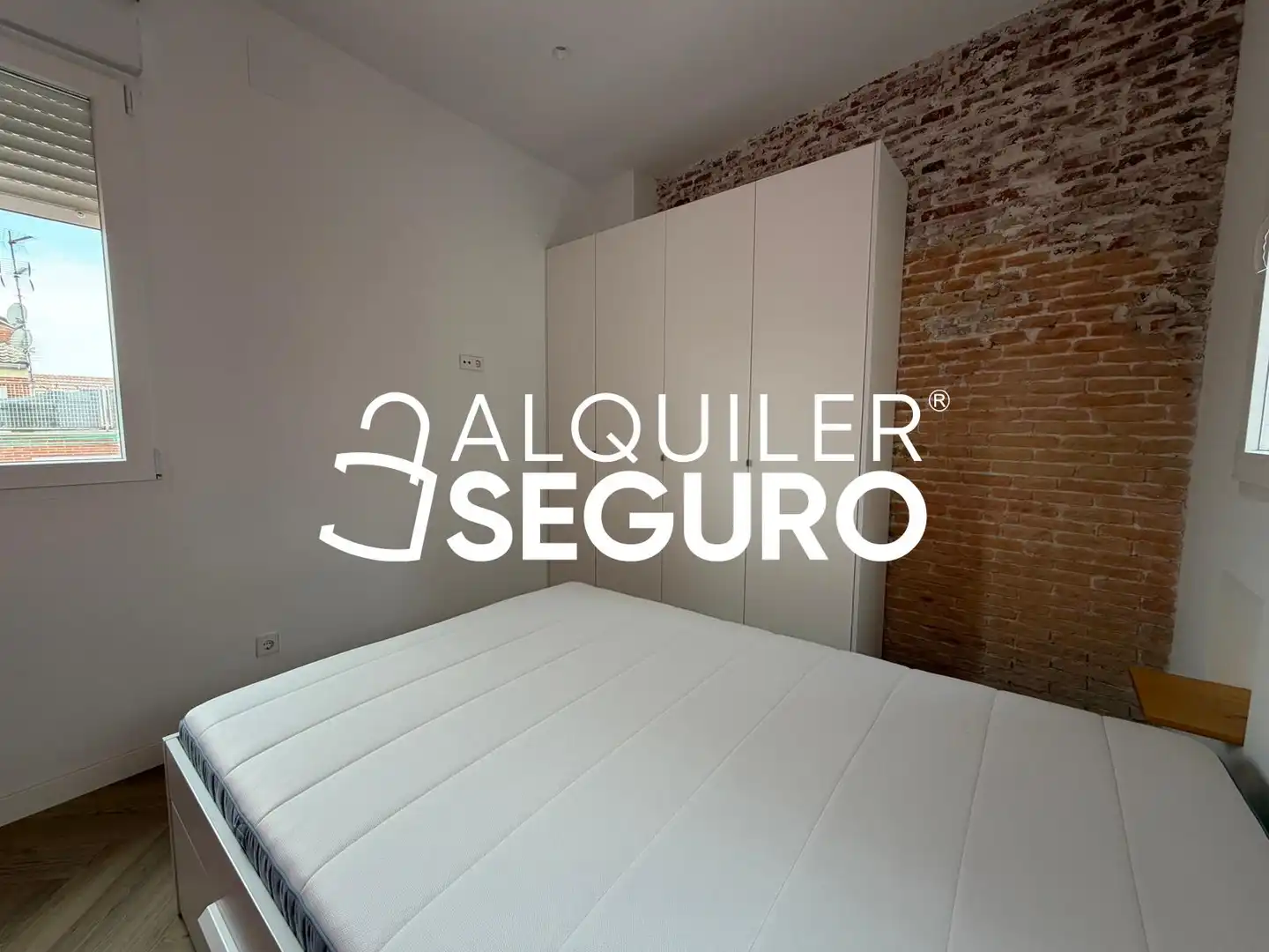 Habitación de Piso de alquiler en Madrid con Aire acondicionado, Calefacción y Amueblado
