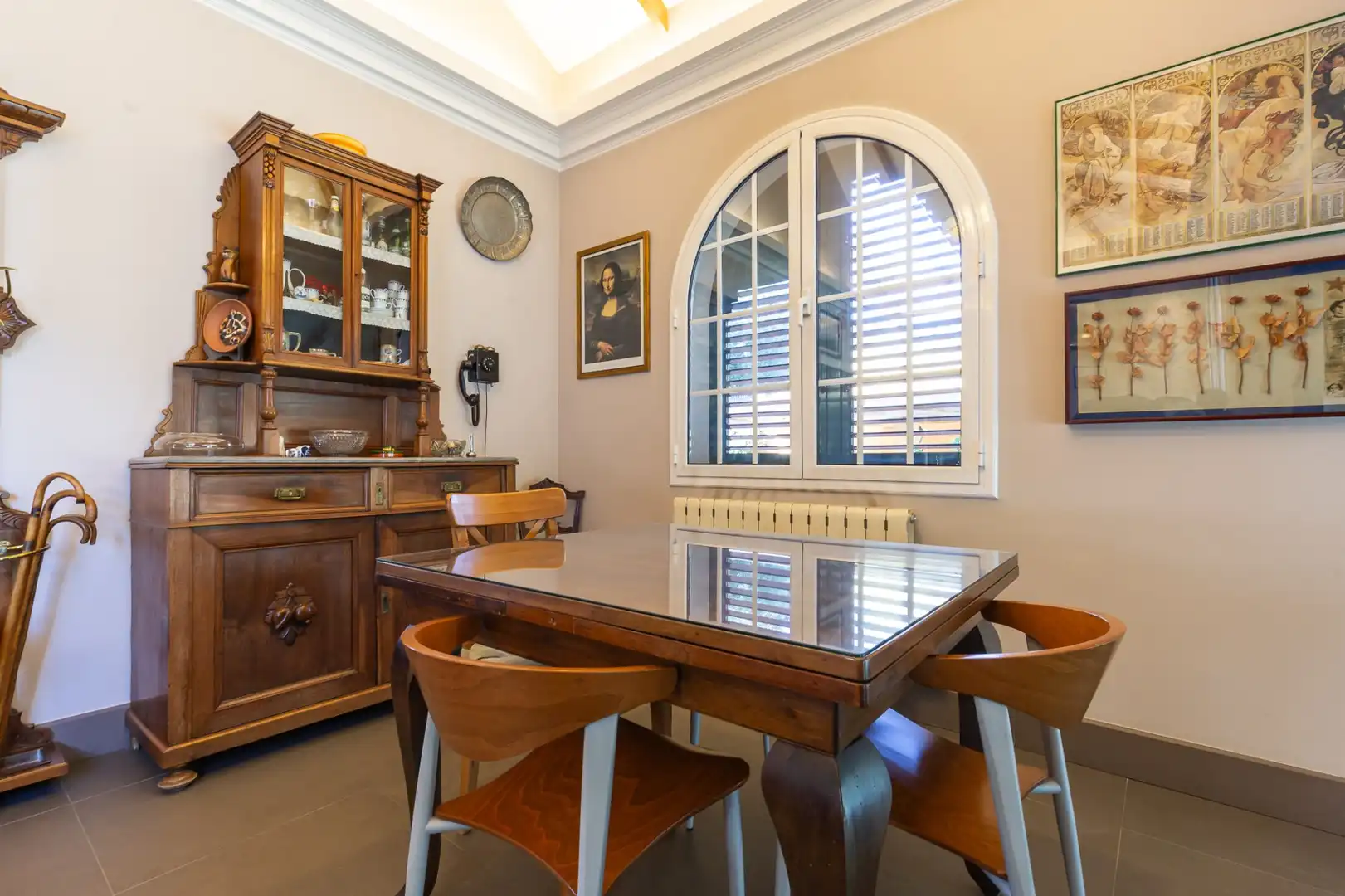 Dining room of Houses for sale in Sant Cugat del Vallès  with Air Conditioner, Heating and Terrace
