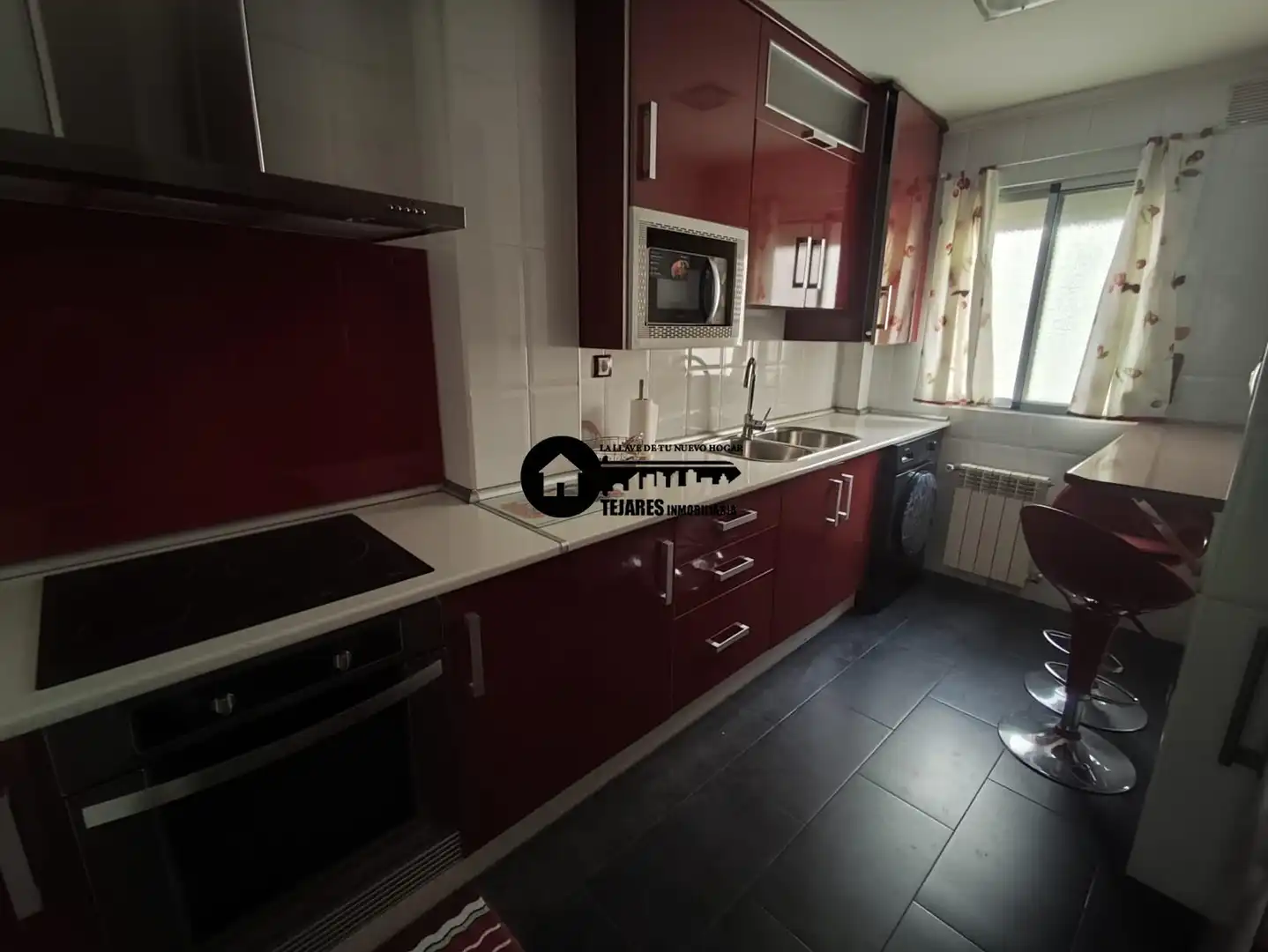 Kitchen of Apartments for sale in Albacete  with Heating, Parquet flooring and Furnished