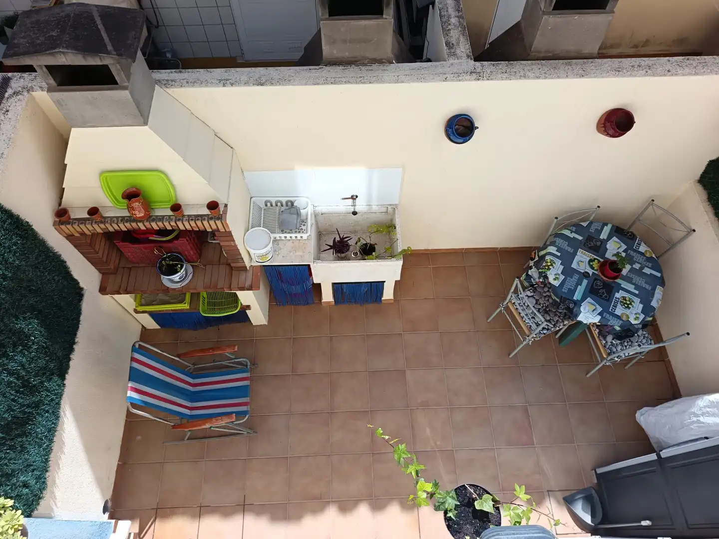 Terraza de Casa adosada en venta en Almazora / Almassora con Aire acondicionado, Calefacción y Terraza