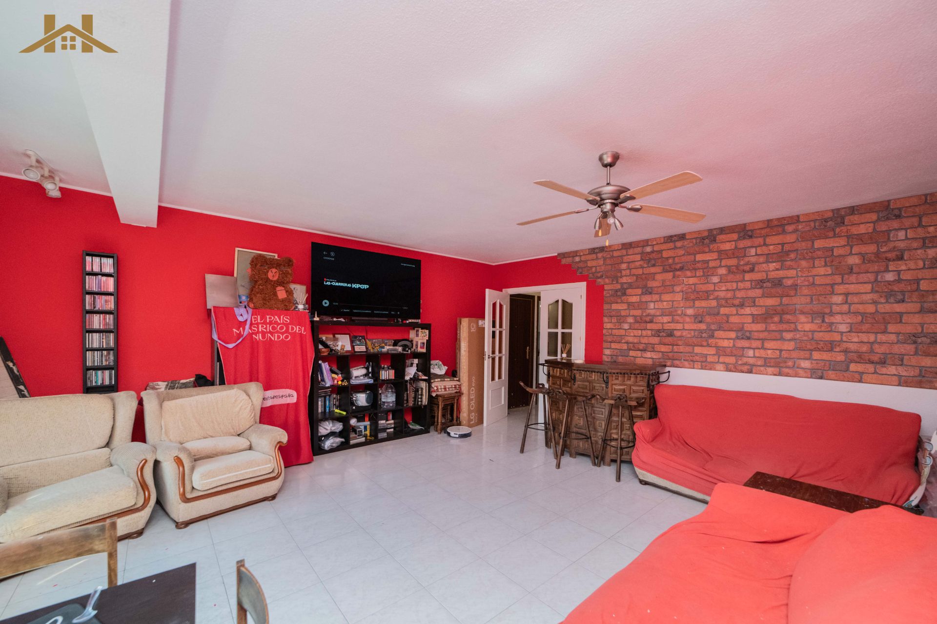 Living room of Duplex for sale in Galapagar  with Air Conditioner and Heating