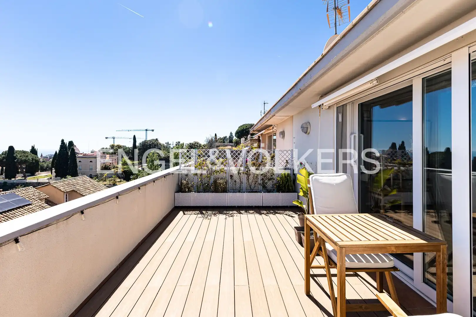 Terrassa de Casa o xalet en venda en Tiana amb Aire condicionat, Calefacció i Parquet