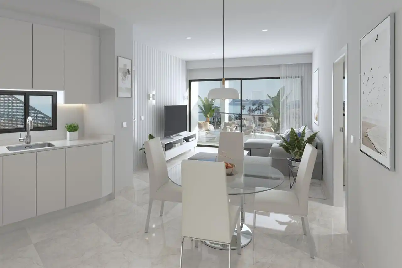 Apartament amb piscina en venda a Puerto de Mazarrón, imagen 10