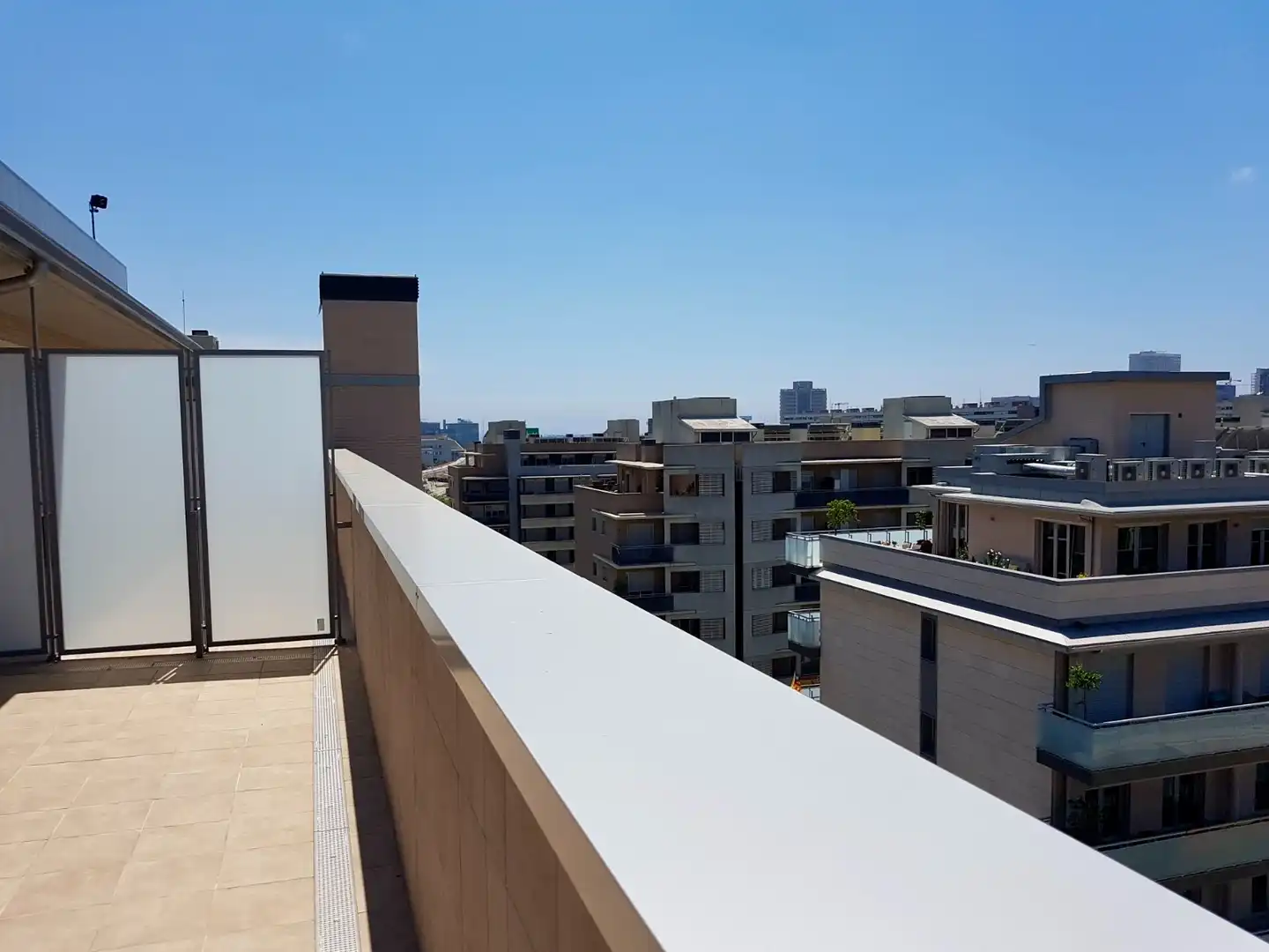 Terrassa de Àtic de lloguer en Sant Adrià de Besòs amb Aire condicionat, Calefacció i Parquet