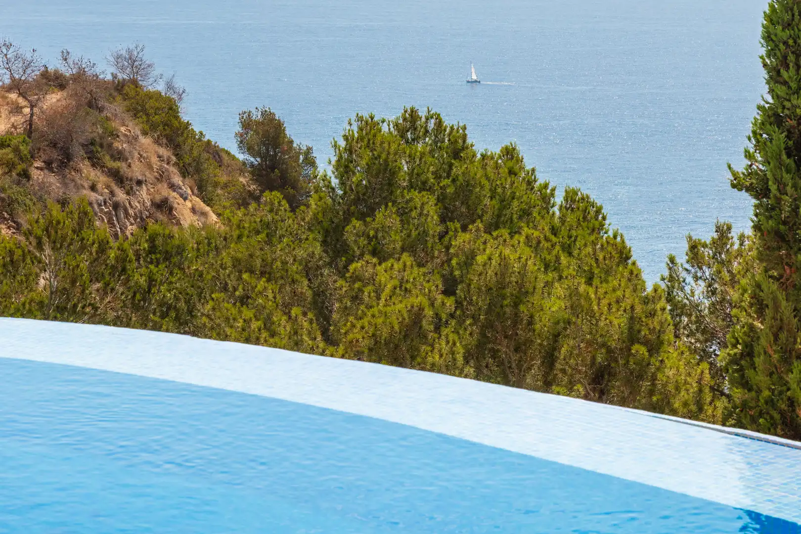 Piscina de Casa o chalet en venta en Jávea / Xàbia con Aire acondicionado, Jardín privado y Terraza