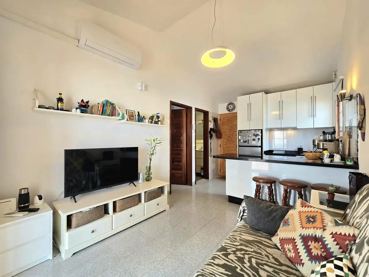 Sala de estar de Casa o chalet en venta en San Bartolomé de Tirajana con Aire acondicionado, Jardín privado y Terraza