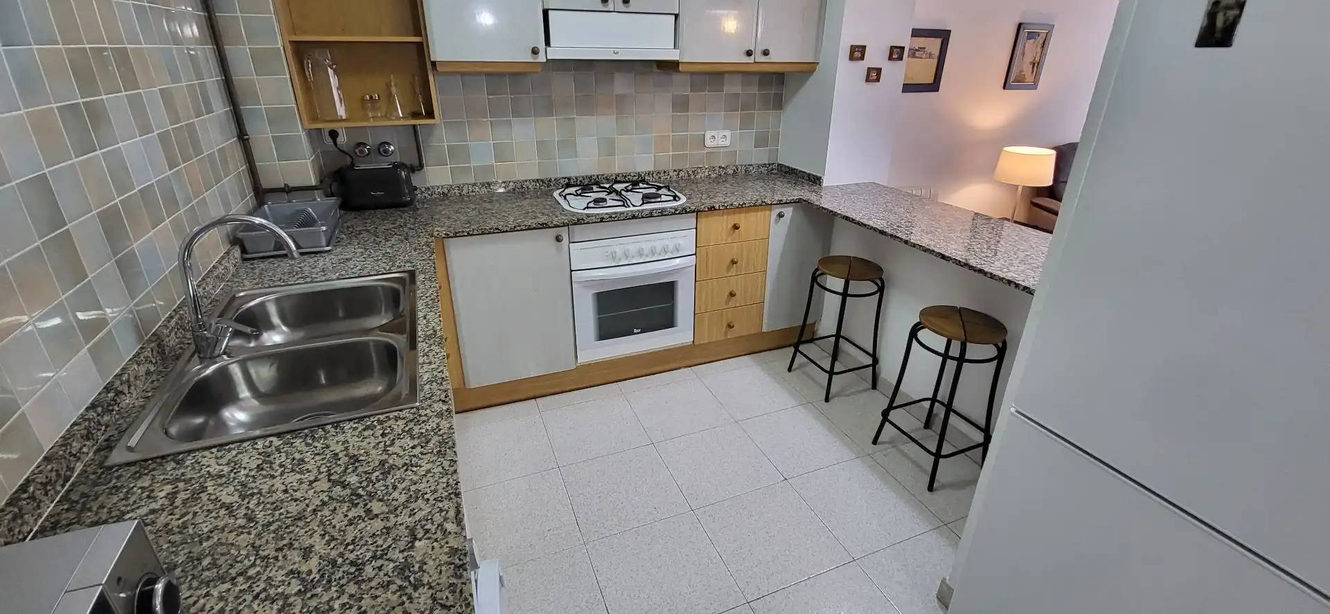 Cuina de Apartament en venda en Sitges amb Aire condicionat i Calefacció