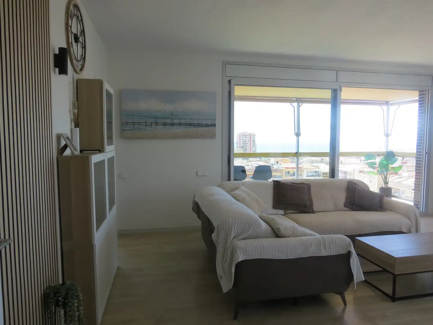 Living room of Attic for sale in Mataró  with Air Conditioner, Heating and Private garden