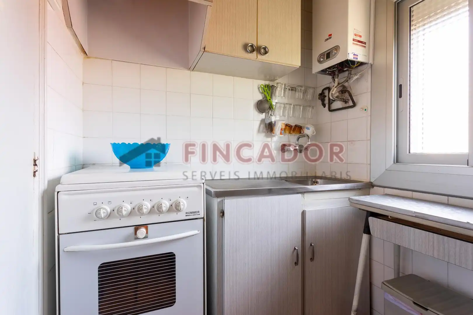 Cocina de Piso en venta en Barcelona con Balcón