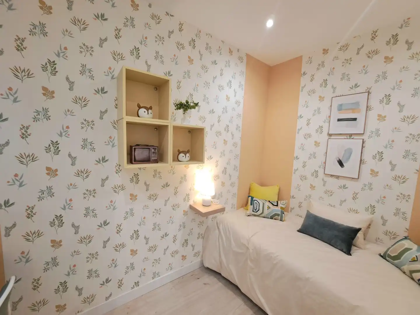 Schlafzimmer von Wohnung zum Verkauf in Madrid mit Klimaanlage, Heizung und Parkett